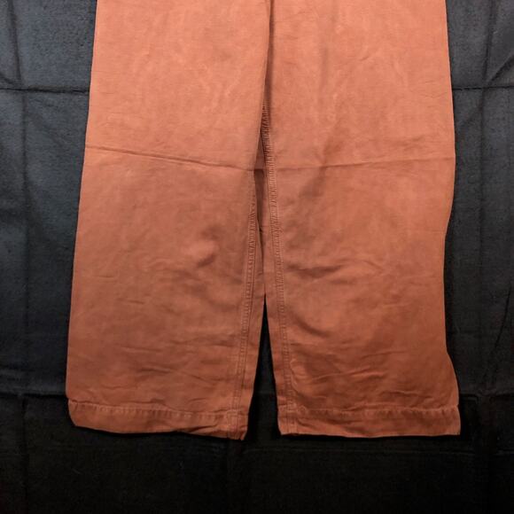 We The Free Womens Pants Brown High Rise Wide Leg 100% Cotton 29 - Picture 3 of 11
